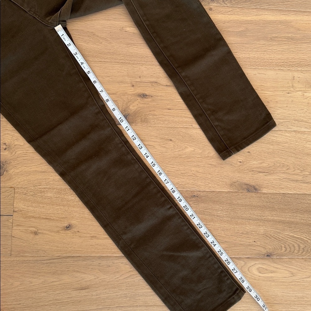 👖 Uniqlo Women’s Skinny Jeans – Brown Size 7 - Picture 7 of 10